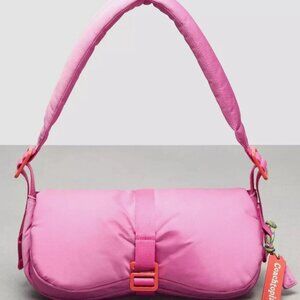 Coach Coachtopia Loop Puffy Wavy Dinky Bag Bright Magenta CQ859- 2023